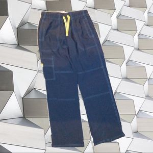 Navy blue nurse scrubs